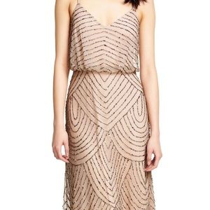 Adrianna Papell beaded dress